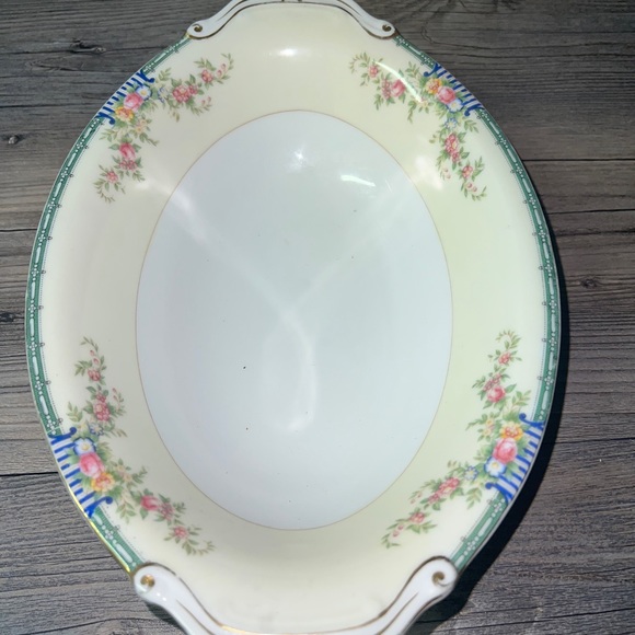 Vintage Made in Japan Bowl, Serving Dish, Grace China, Antique Floral Design - Picture 3 of 5